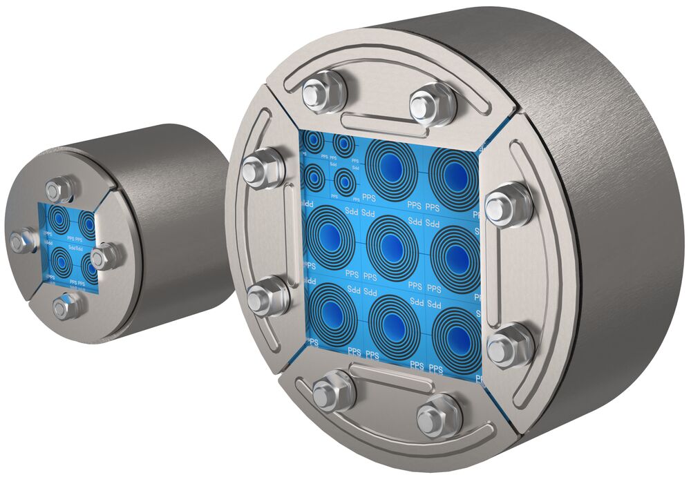 Roxtec R transit with SL R for plastic pipes representative product image