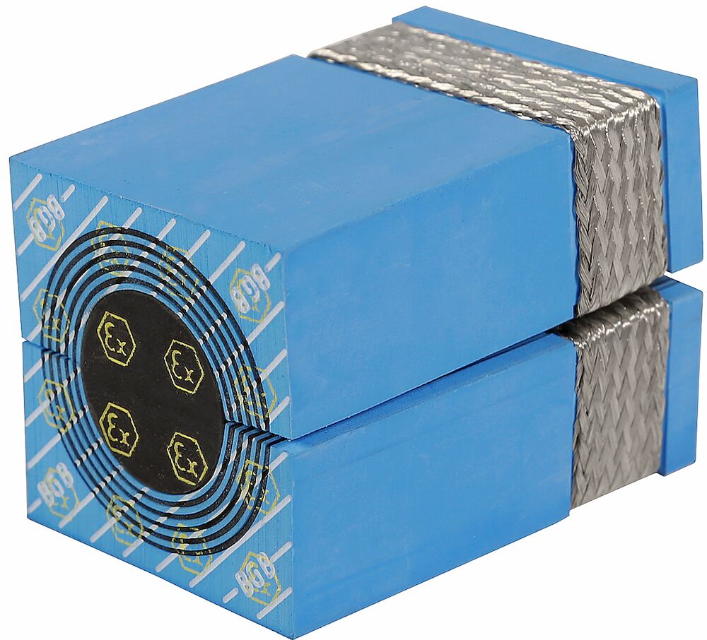 Roxtec RM BG™ Ex module with Multidiameter™ representative product image